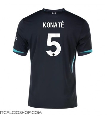 Liverpool Ibrahima Konate #5 Seconda Maglia 2024-25 Manica Corta